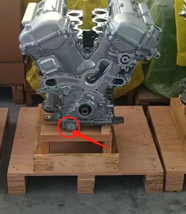 Восстановленный двигатель 1GR-FE (старая модель двигателя) 1GR-FE старая модель